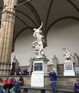 フィレンツェ・シニョリーア広場の彫像