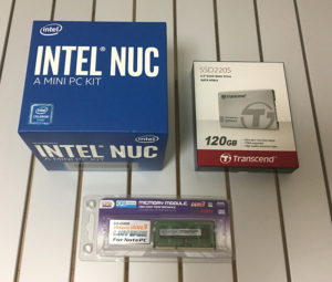 IntelのNUC6CAYHにCentOS7をインストールしてみた～ハマりどころアリ１