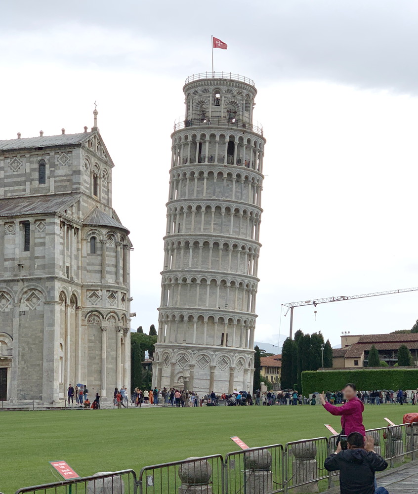 イタリア旅行記(2019)～③フィレンツェからピサの斜塔を上りに行く１
