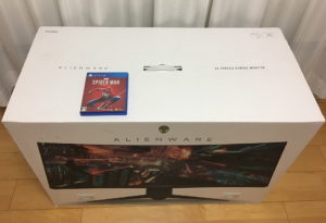 DELLの湾曲WQHDモニタAlienware AW3418DWレビュー１