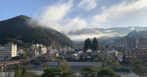 アイキャッチ・日本三名泉の一つ、下呂温泉の水明館に泊まってきました