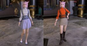 もう真夏だけどベルトレザー・コスチュームセットを使った春秋コーデ