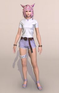 パッチ7.3でシンプルな半袖Tシャツが大量追加！こういうのでいいんだよ、こういうので正面1