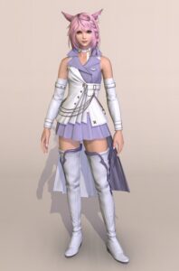 パッチ7.3で追加されたクリティカルヒッツB1・トップスがアイドルっぽくて可愛い件正面