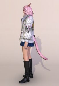 PVPシリーズレベル25で手に入るエアーストリート・ジャケットを使ったミラプリ左