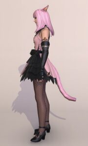 パッチ7.4で追加された課金装備ビブラプリンセス・ドレスを使ったHimechanミラプリ左