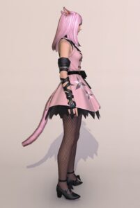 パッチ7.4で追加された課金装備ビブラプリンセス・ドレスを使ったHimechanミラプリ右