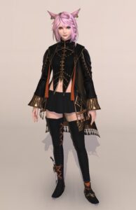 パッチ7.4新IDデドロップするミストウェイク・レンジャージャケットがヘソ出し可愛い正面