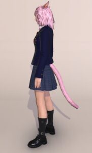 ヴァレンティオンデー2026の報酬装備がチェックスカートでJK可愛い左