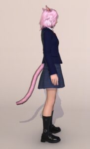 ヴァレンティオンデー2026の報酬装備がチェックスカートでJK可愛い右