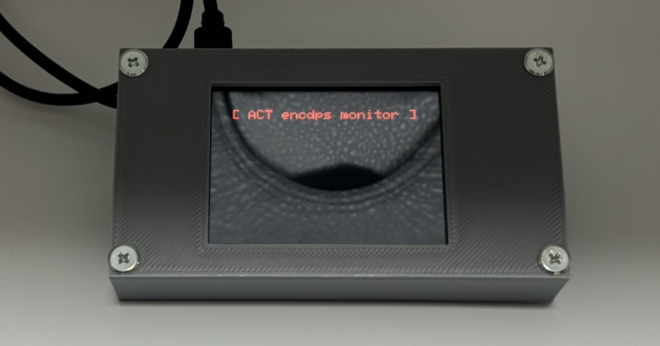 ACT用DPSモニターをPCB基板化＆3Dプリンタでケース製作(1)