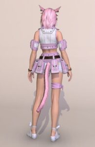 【不具合】ヴァナ・ディーリアン・レンジャーベストをシンデレラバストが着るとカップがパカパカする件背面