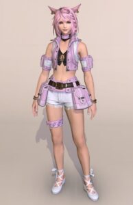 【不具合】ヴァナ・ディーリアン・レンジャーベストをシンデレラバストが着るとカップがパカパカする件正面